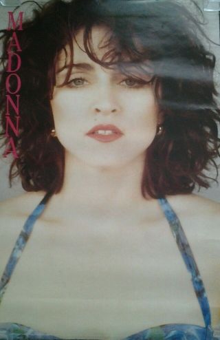 Rare Scarce Madonna Like Prayer Uk Promo Poster 1989 No Pepsi Madame X Cd Lp