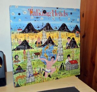 " Little Creatures " The Talking Heads Signed By David Byrne Vinyl Lp Record
