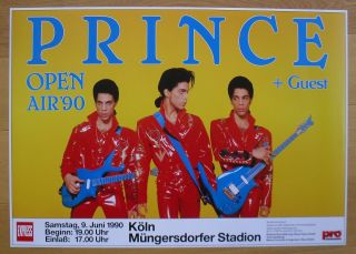 Prince Concert Poster 