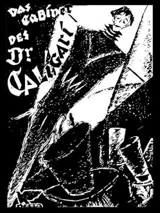 Das Cabinet Des Dr.  Caligari 1919 Cesare Somnambulist Back Patch Tapestry Print