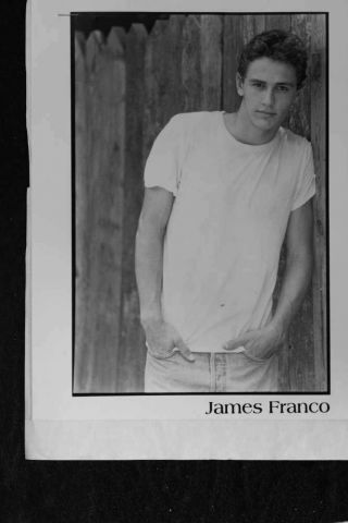 James Franco - 8x10 Headshot Photo With Resume - Spider - Man - Freaks And Geeks