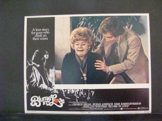 Blume In Love Lobby Card 7 Shelly Winters George Segal 1973