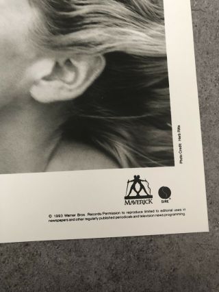 Madonna Herb Ritts 1993 Press Promo Photo Plan Media Erotica 2