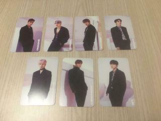 Monsta X Shoot Out Official Photocard 7 Complete Set