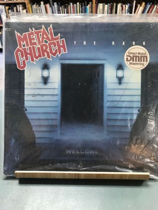 Metal Church Signed Autographed Signature 12 " X 12 " Promo 1986 The Dark