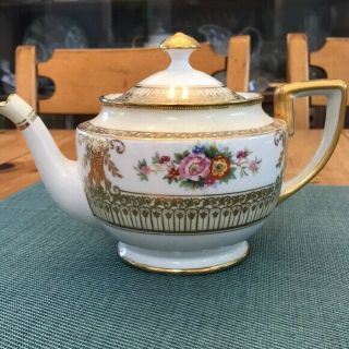 Vintage Noritake Fine Bone China Porcelain Tea Pot
