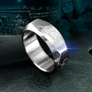 Alita: Battle Angel Ring Titanium Steel Punk Ring Accessories Cosplay Gift