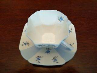 Shelley queen anne Art Deco Teacup and Saucer 2