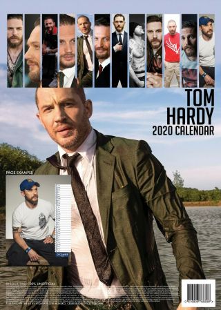 TOM HARDY CALENDAR 2020,  TOM HARDY FRIDGE MAGNET 3