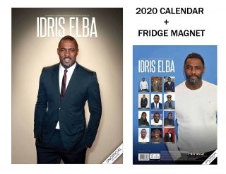 Idris Elba Calendar 2020,  Idris Elba Fridge Magnet