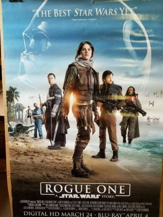 Rogue One A Star Wars Story 2017 Movie Poster 27 X 40 - Rolled