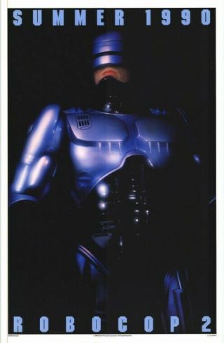 Robocop 2 Great 27x40 D/s Movie Poster 1990 (th2)
