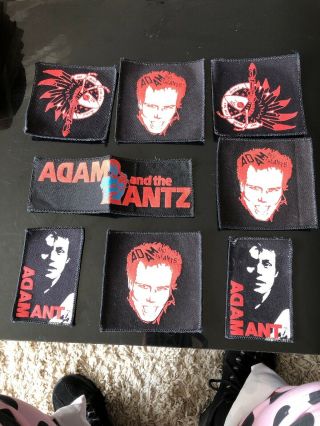 Adam Ant Patches For Clothes - 8 Patches