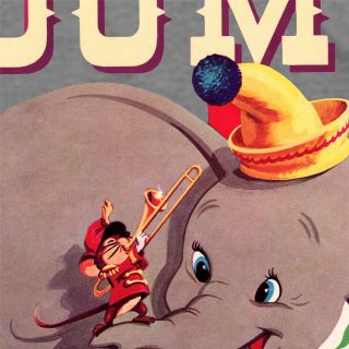 Dumbo & Timothy ' s Trombone Men ' s Grey T - Shirt 4