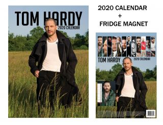 Tom Hardy Calendar 2020 Limited Edtion,  Tom Hardy Fridge Magnet