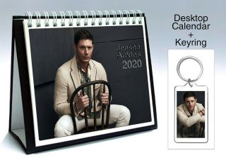 Jensen Ackles 2020 Desktop Holiday Calendar,  Keyring