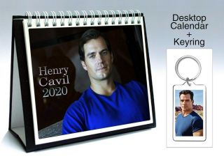 Henry Cavill 2020 Desktop Holiday Calendar,  Keyring