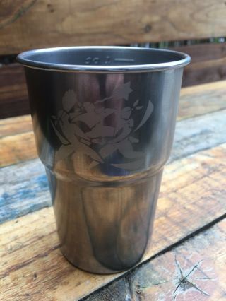 Glastonbury Festival 2019 - Stainless Steel Pint Cup With Glasto Logo.