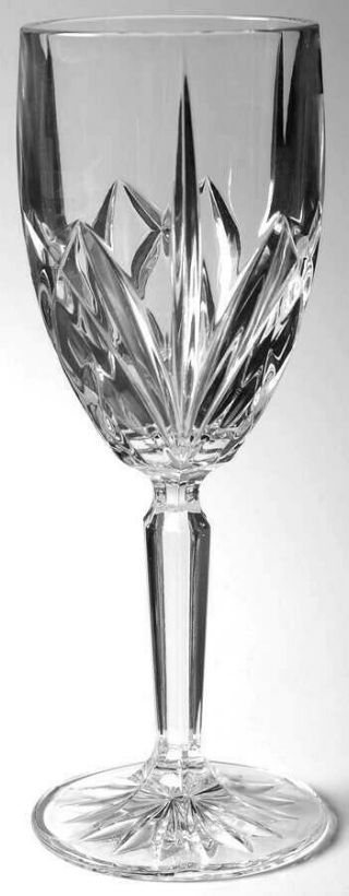 Marquis Waterford Brookside Water Goblets Stemware Set Of 8 Crystal Wine Glass