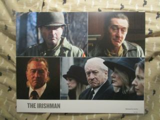 The Irishman Double Sided Poster 2 Scorcese,  Deniro,  Pacino,  Pesci