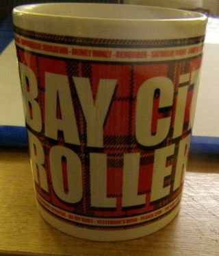 Official Limited Edition Bay City Rollers Coffee/tea Mug Shang A Lang