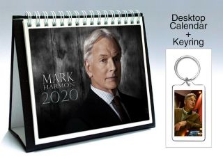 Mark Harmon 2020 Desktop Holiday Calendar,  Keyring