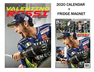 Valentino Rossi Calendar 2020,  Valentino Rossi Fridge Magnet