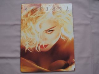Madonna Blond Ambition World Tour 1990 Japan Tour Book Concert Program
