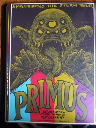 Primus Poster Capitol Theater Port Chester NY 2