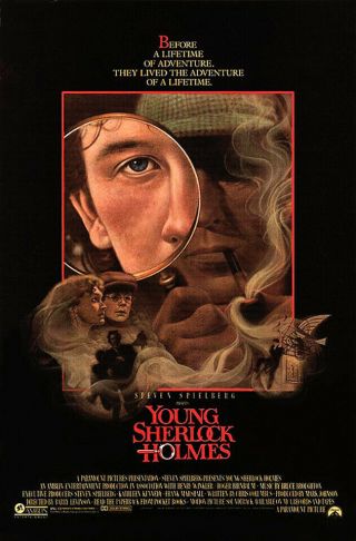 Young Sherlock Holmes (1985) Movie Poster - Single - Sided - Rolled