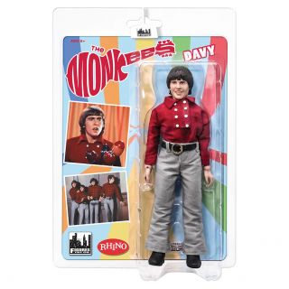 The Monkees 8 Inch Retro Style Action Figures: Red Band Outfit Davy Jones