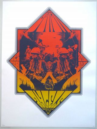 The Black Angels Poster W/ Daughters Of The Sun,  The Tyde 2006 Concert