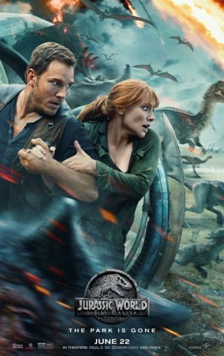 Jurassic World: 27x40 Double - Sided Movie Theatre Poster