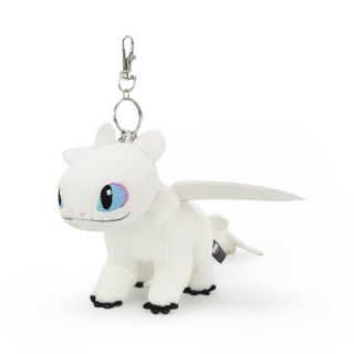 How To Train Your Dragon 3 Light Fury Doll Toys Coin Purse Keyring Keychain