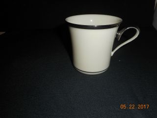 Lenox Solitare Coffee Mugs,  Set Of 5