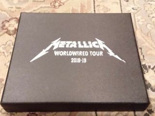 Rare Vip 2018 - 2019 Metallica Gift Box Set (only 5 At Each Concert Date)