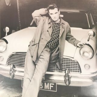 The Smiths Morrissey 1991 Uk Splash Poster Rare Car Vintage Linder (see Descr)