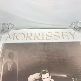 The Smiths Morrissey 1991 UK Splash Poster Rare Car Vintage Linder (See Descr) 3