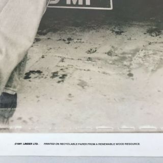 The Smiths Morrissey 1991 UK Splash Poster Rare Car Vintage Linder (See Descr) 5