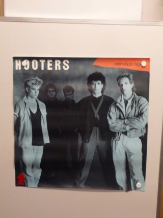 Nervous Night By The Hooters Promotional Album Poster 1986