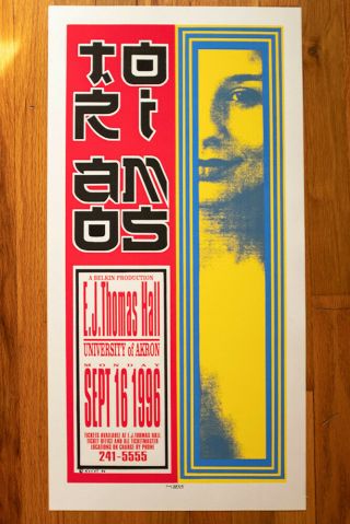 Tori Amos Concert Poster By Alton Kelley