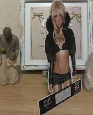 (-) RARE BRITNEY SPEARS MY PREROGATIVE STAND CD 2004 COUNTER STANDEE PROMO 4