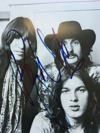 Roger Waters - Signed Book Photo Pink Floyd