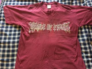 Cradle Of Filth Midian T - Shirt Claret XL 3