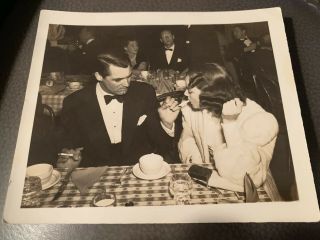 Cary Grant & Faye Wray 1930’s Rare Hollywood Black & White Glossy Picture Photo
