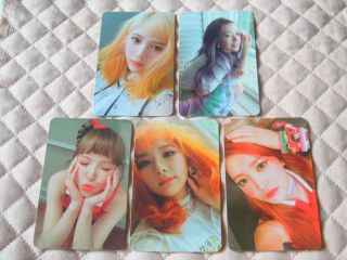 Red Velvet 3rd Mini Album Russian Roulette Photocard Kpop