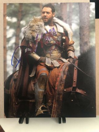 Russell Crowe Signed Autograph 8x10 Photo Gladiator Mind Rare Hot