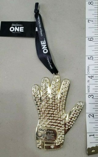 Michael Jackson ONE Glove Ornament - Cirque du Soleil - MJ ONE 2