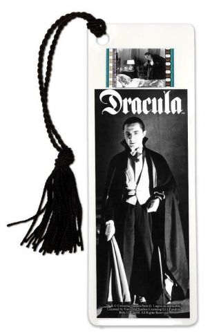 Dracula 1931 Film Cell Bookmark Bela Lugosi From Authentic Film Reels