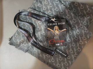 Celine Dion Vip Scarf 2019 Tour